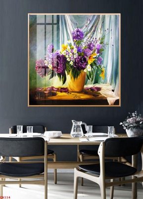 File tranh File tranh sơn dầu châu âu CA114 (bản gốc) in lụa 3D