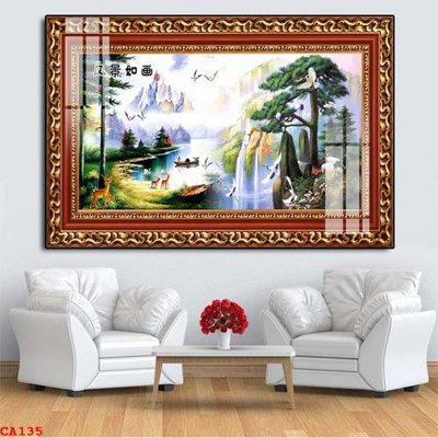 File PSD File tranh sơn dầu châu âu CA135 (nguyên gốc) chất lượng cao