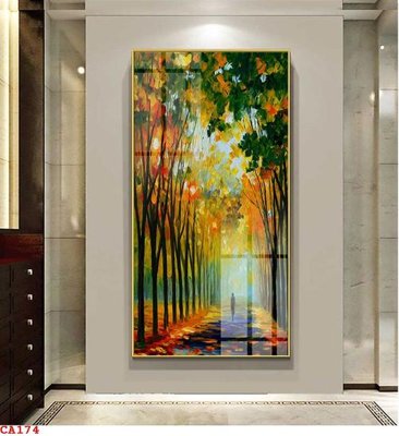 Cung cấp file tranh gốc File tranh sơn dầu châu âu CA174 độc quyền