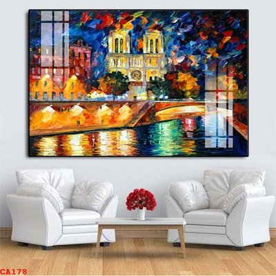 File tranh File tranh sơn dầu châu âu CA178 (gốc) chủ đề thiên nhiên