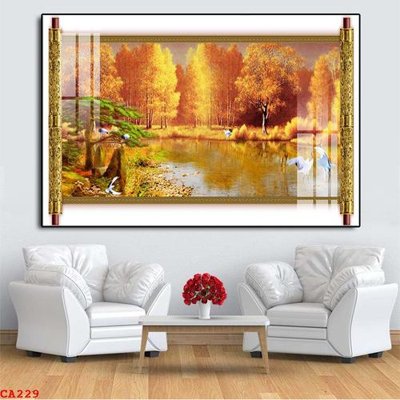 Tải file File tranh sơn dầu châu âu CA229 (gốc) làm file thiết kế