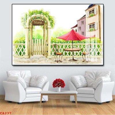 File tranh trang trí File tranh sơn dầu châu âu CA237 (file gốc)
