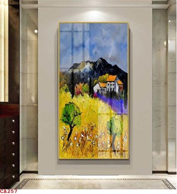 File gốc File tranh sơn dầu châu âu CA257 (chuẩn CMYK) cho nhà in