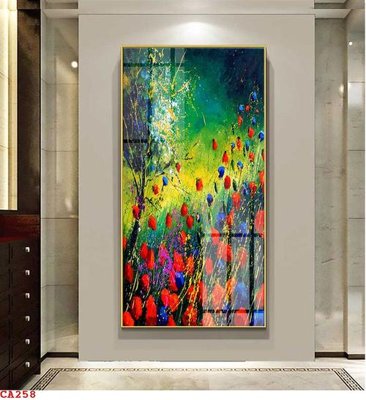 File gốc File tranh sơn dầu châu âu CA258 (in 3D) cho trang trí