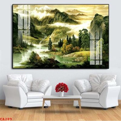 File tranh File tranh sơn dầu châu âu CA289 (gốc) chủ đề thành phố