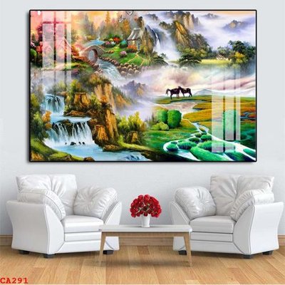 Tải file File tranh sơn dầu châu âu CA291 (PSD) cho in tranh kính