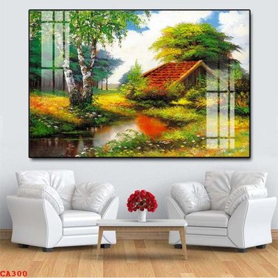 File gốc File tranh sơn dầu châu âu CA300 (dành cho trang trí nội thất)