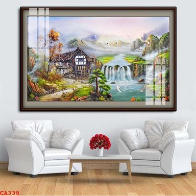 File gốc File tranh sơn dầu châu âu CA338 (in ấn) không giới hạn