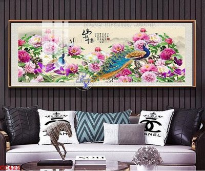 File tranh ảnh gốc File gốc tranh chim công CC422 dùng cho in khổ lớn