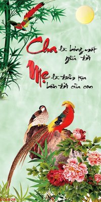 File tranh File gốc tranh chim công CC6028 (ảnh gốc) in trần nhà