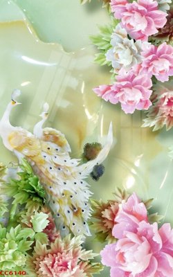 Tải file File gốc tranh chim công CC6140 (gốc) in ấn chất lượng