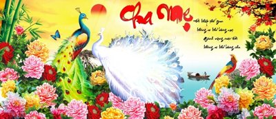 File gốc File gốc tranh chim công CC6153 (trang trí) phòng làm việc