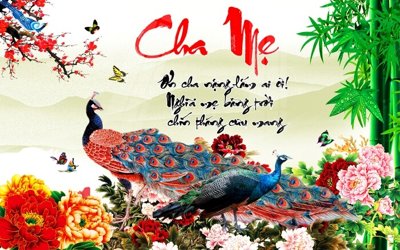 Mua file gốc File gốc tranh chim công CC6177 (PSD) tại Filetranh.com