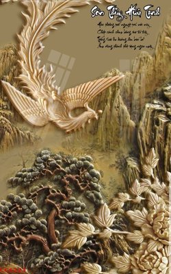 File tranh File gốc tranh chim công CC6223 (ảnh gốc) sắc nét hoàn hảo