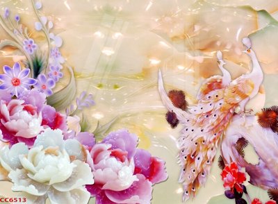 Tải file File gốc tranh chim công CC6513 (ảnh gốc) 300dpi File gốc tranh chim công CC6513