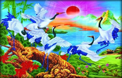 File gốc File gốc tranh chim công CC6534 (Filetranh.com) File gốc tranh chim công CC6534