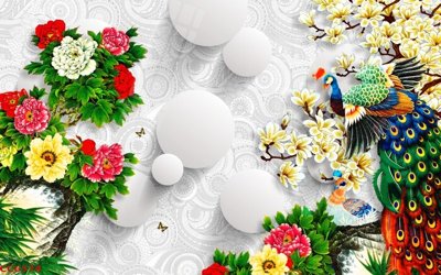 File gốc File gốc tranh chim công CC6574 (Filetranh.com) File gốc tranh chim công CC6574