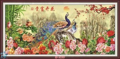 Download file tranh PSD File gốc tranh chim công CC67 để chỉnh sửa