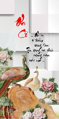 Ảnh gốc File gốc tranh chim công CC6701 (độ nét cao) in mica