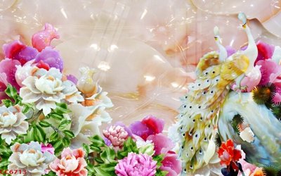 Tải file gốc File gốc tranh chim công CC6713 dùng cho in ấn