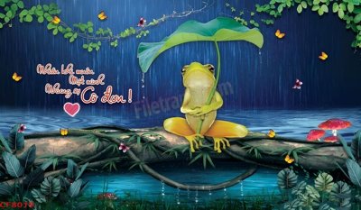 File tranh trang trí File tranh dán tường cà phê nhà hàng CF8019 (file gốc)