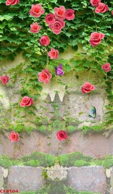 Cung cấp file tranh gốc File tranh dán tường cà phê nhà hàng CF8104 độc quyền