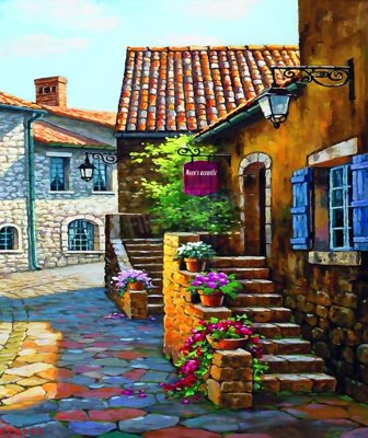 File gốc File tranh dán tường cà phê nhà hàng CF8111 (in 3D) cho trang trí