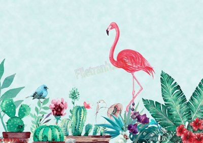 File ảnh File tranh dán tường cà phê nhà hàng CF8173 (gốc) in PP, decal