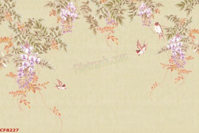 File gốc in ấn File tranh dán tường cà phê nhà hàng CF8227 độ phân giải cao