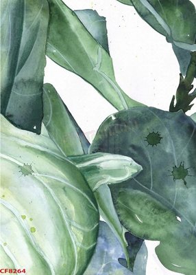 Tải file File tranh dán tường cà phê nhà hàng CF8264 (PSD) cho in tranh kính