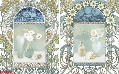 File tranh gốc File tranh dán tường cà phê nhà hàng CF8298 (sắc nét từng chi tiết)