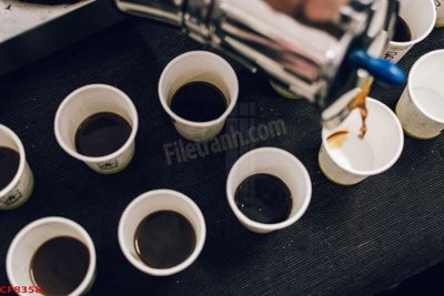 Chi tiết file ảnh File tranh dán tường cà phê nhà hàng CF8358 sắc nét