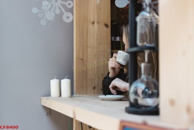 Tải file File tranh dán tường cà phê nhà hàng CF8400 (PSD) cho in tranh kính