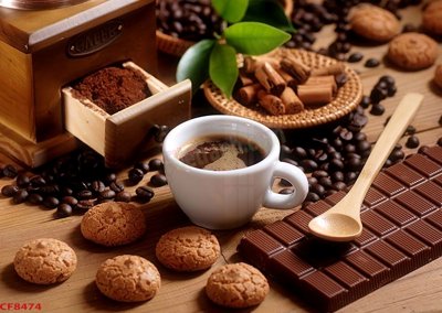 Tệp tin gốc File tranh dán tường cà phê nhà hàng CF8474 (chất lượng cao) File tranh dán tường cà phê nhà hàng CF8474