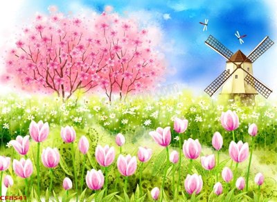 Tải file File tranh dán tường cà phê nhà hàng CF8541 (PSD) cho in tranh kính