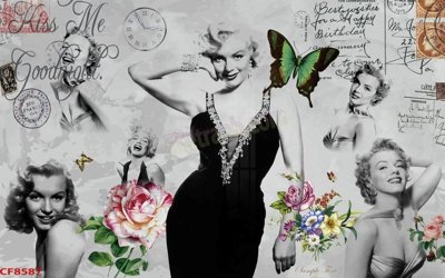 Tải file File tranh dán tường cà phê nhà hàng CF8587 (ảnh gốc) độ phân giải 300dpi