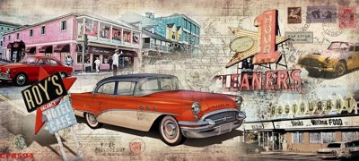 Chi tiết file ảnh File tranh dán tường cà phê nhà hàng CF8594 sắc nét