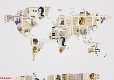 File gốc File tranh dán tường cà phê nhà hàng CF8683 (thiết kế) cho in ấn