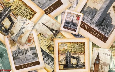 File tranh in trần File tranh dán tường cà phê nhà hàng CF8688 (ảnh gốc siêu nét)