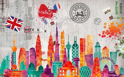 File tranh File tranh dán tường cà phê nhà hàng CF8727 (bản gốc) treo quán cafe