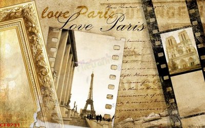 File tranh gốc File tranh dán tường cà phê nhà hàng CF8731 (bản quyền) Filetranh.com