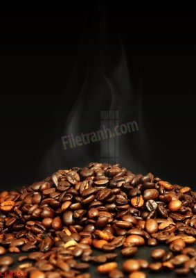 File tranh gốc File tranh dán tường cà phê nhà hàng CF8753 (bản quyền) file PSD