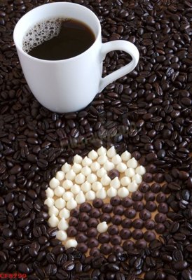 File tranh gốc File tranh dán tường cà phê nhà hàng CF8799 (bản quyền) file PSD