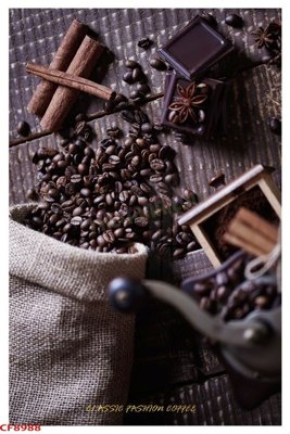 Tệp tin gốc File tranh dán tường cà phê nhà hàng CF8988 (chất lượng) File tranh dán tường cà phê nhà hàng CF8988