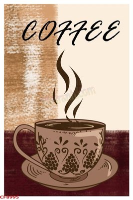 File ảnh File tranh dán tường cà phê nhà hàng CF8995 (gốc) dùng in Pano