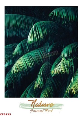 File gốc File tranh dán tường cà phê nhà hàng CF9135 (in tráng gương) nghệ thuật