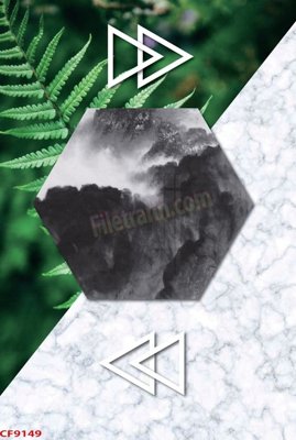 Tải file File tranh dán tường cà phê nhà hàng CF9149 (ảnh gốc) file AI/EPS