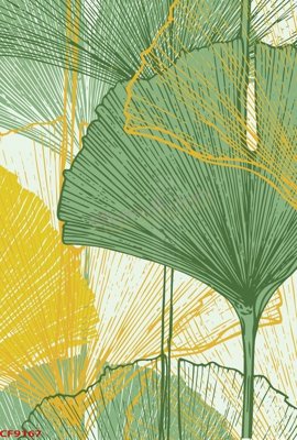 Download file File tranh dán tường cà phê nhà hàng CF9167 (gốc) in mica đèn LED