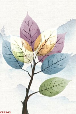 Tải file File tranh dán tường cà phê nhà hàng CF9242 (gốc) làm file quảng cáo