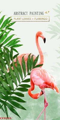 File gốc File tranh dán tường cà phê nhà hàng CF9255 (in lụa) chi tiết cao